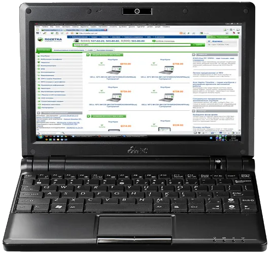 Ремонт разъема питания  Asus Eee PC 900