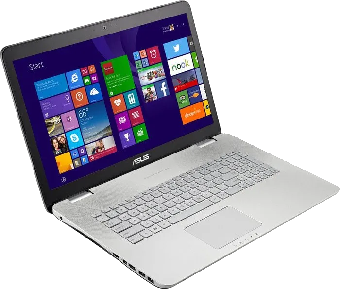 Ремонт разъема питания  Asus N752VX