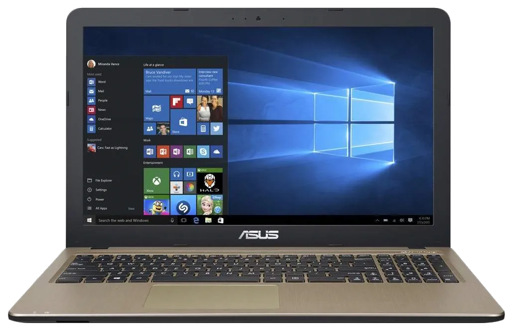 Ремонт разъема питания  Asus F540BA