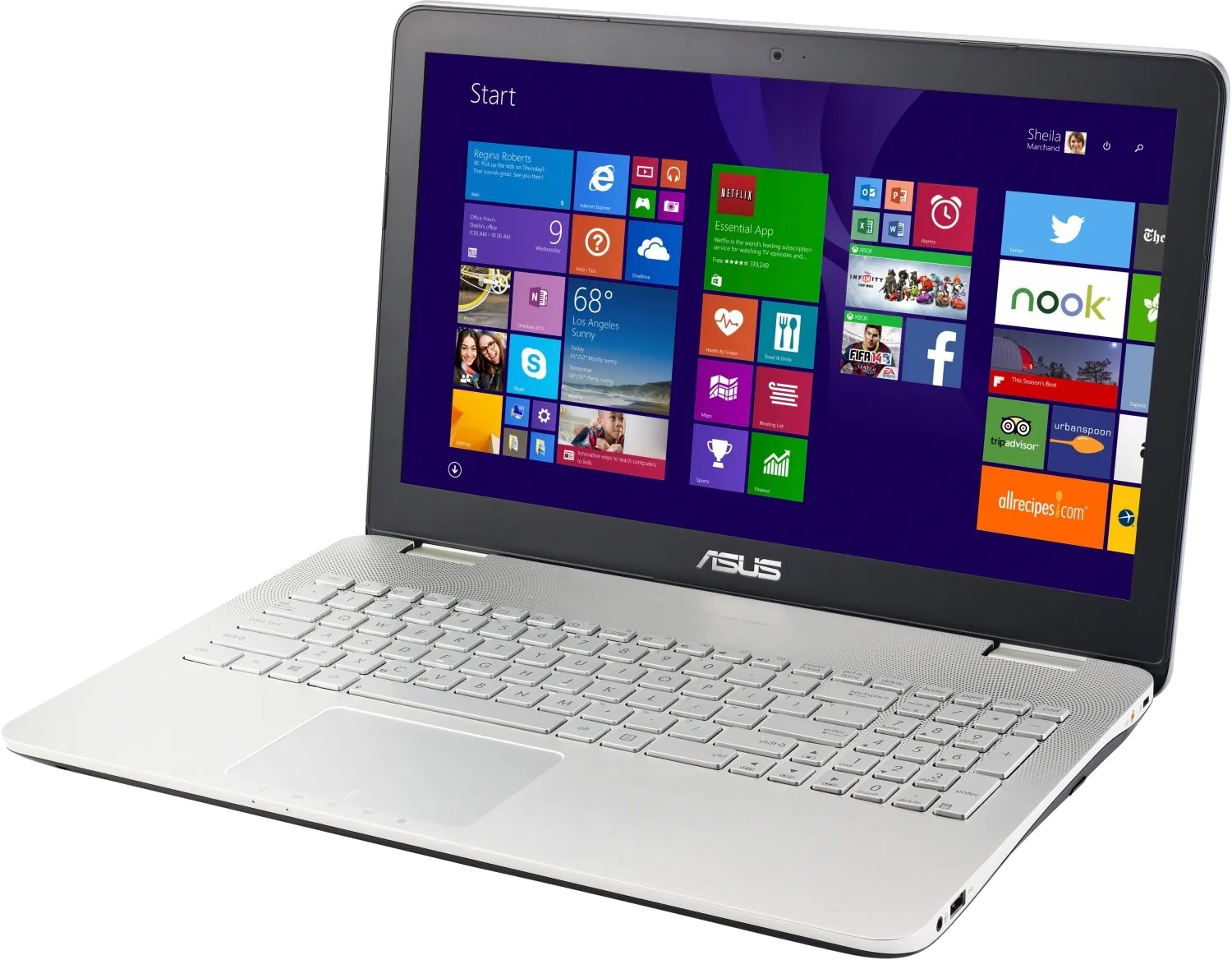 Ремонт разъема питания  Asus N551VW