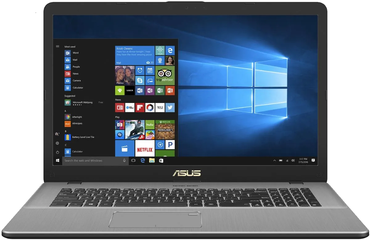 Ремонт разъема питания  Asus 17 N705UF