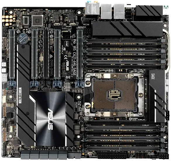 Ремонт материнской платы Asus Pro WS C621-64L Sage