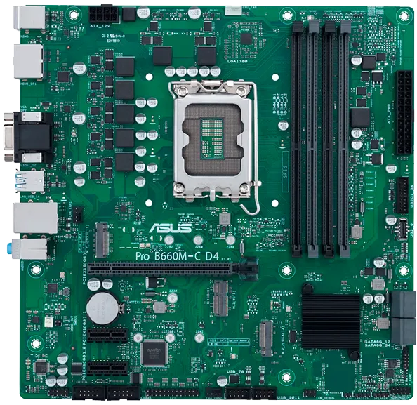 Ремонт материнской платы Asus Pro B660M-C D4-CSM