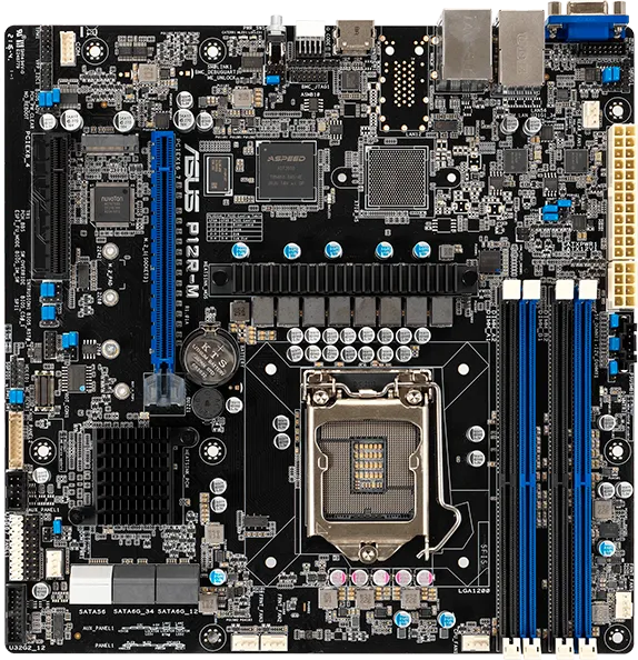 Ремонт материнской платы Asus P12R-M