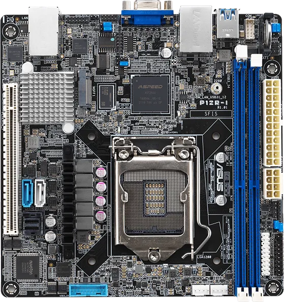 Ремонт материнской платы Asus P12R-I